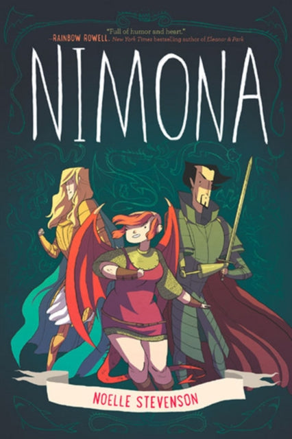 Binding: Paperback
Title: Nimona A Netflix Film
Author(s): Stevenson Nd, Nd Stevenson
Publisher: Harpercollins Publishers Inc
Barcode: 9780062278227
Pages: 272 Pages
Publication Date: 5/12/2015
Category: Comic Strip Fiction / Graphic Novels (Children's / Teenage)