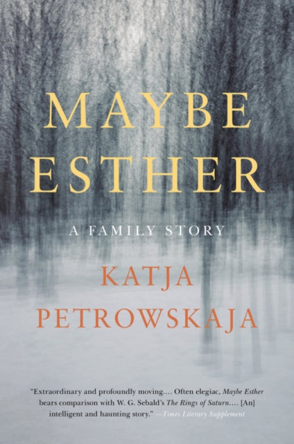 Binding: Paperback
Description: The International Bestseller Maybe Esther is the inventive unique and extraordinarily moving debut memoir that pieces together the fascinating story of one woman's family across twentieth - century Russia Ukraine Poland and Germany.