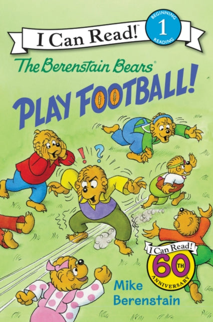 Binding: Hardcover
Description: The Berenstain Bears are ready to play football in this new action - packed addition to the classic New York Times bestselling series. The family cannot wait to watch the Grizzly Bowl! As they wait for the big game to start the cubs huddle outside to play football.