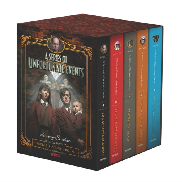 Binding: Hardcover
Description: NOW A Netflix Original Series Don t be fooled by the new Netflix - inspired book covers of the second five books in this New York Times bestselling series.
