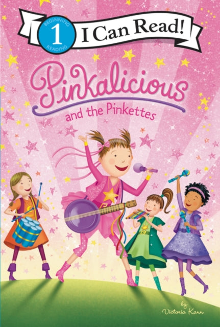 Binding: Hardcover
Description: #1 New York Times bestselling author Victoria Kann brings young readers a Pinkalicious I Can Read adventure that celebrates creativity and resourcefulness! Rock out with Pinkalicious and her friends in this Level One I Can Read.