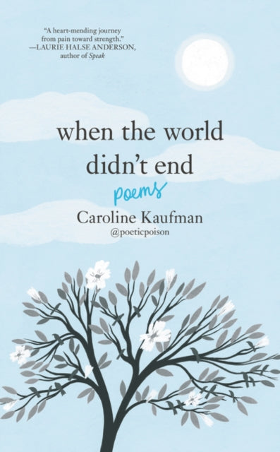 Binding: Hardcover
Title: When The World Didn T End: Poems
Author(s): Kaufman Caroline, Yelena Bryksenkova
Publisher: Harpercollins Publishers Inc
Barcode: 9780062910387
Pages: 192 Pages
Publication Date: 8/20/2019
Category: Personal & Social Issues (Children’S/Teenage)