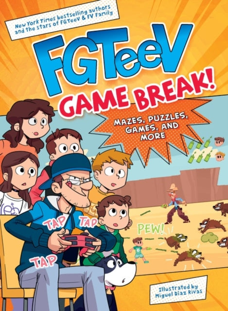 Binding: Paperback
Title: Fgteev: Game Break!
Author(s): Fgteev, Miguel Diaz Rivas
Publisher: Harpercollins Publishers Inc
Barcode: 9780063092983
Pages: 128 Pages
Publication Date: 6/22/2021
Series: FGTeeV
Category: Comic Strip Fiction / Graphic Novels (Children's / Teenage)