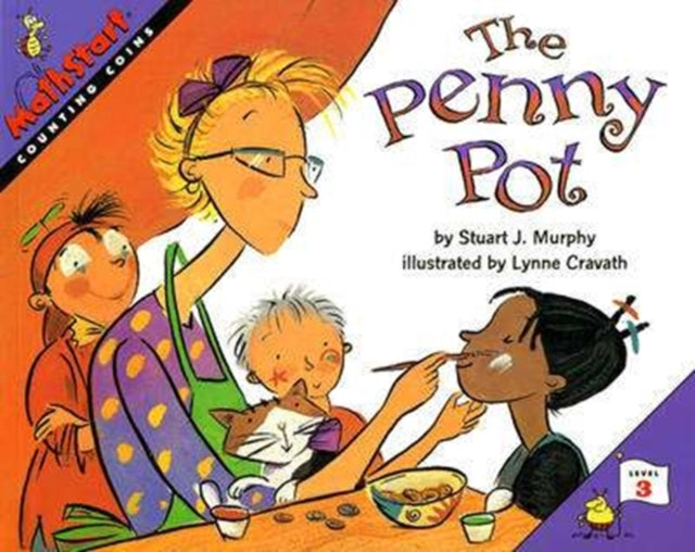 Binding: Paperback
Description: Follow along and count coins with Jessie and her friends as they are transformed into a clown a monster and more at the face - painting booth.
Title: The Penny Pot
Author(s): Murphy Stuart J.