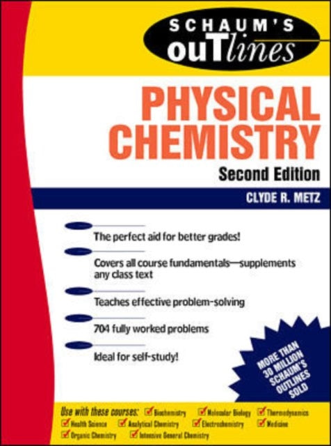 Binding: Paperback
Description: Confusing Textbooks? Missed Lectures? Not Enough Time? Fortunately for you there's Schaum's Outlines. More than 40 million students have trusted Schaum's to help them succeed in the classroom and on exams. Schaum's is the key to faster learning and higher grades in every subject.
