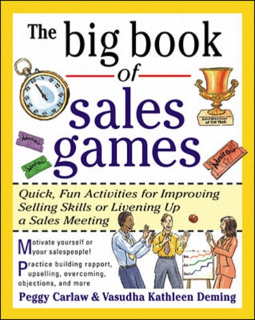 Binding: Paperback
Description: Gives you simple fast and enjoyable ways to train and motivate sales staff - or yourself - for selling success.