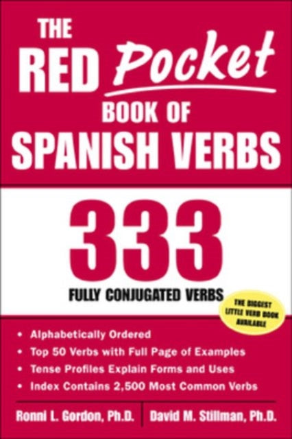 Stillman David - The Red Pocket Book Of Spanish Verbs - Paperback
