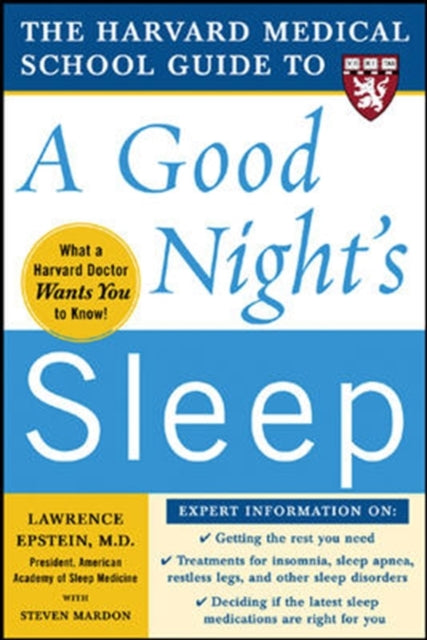 Binding: Paperback
Description: Put your sleep problems to rest with this proven six - step plan How many times have you heard it's important to get a good night's sleep? It sounds simple but it isn't always easy.