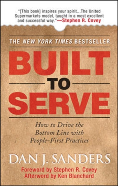 Binding: Hardcover
Description: In Built to Serve Dan Sanders CEO of the award - winning service - oriented United Supermarkets makes this bold claim: the prevailing business culture is broken and a radical transformation is required - a paradigm shift that reshapes our understanding of the true purpose of work.