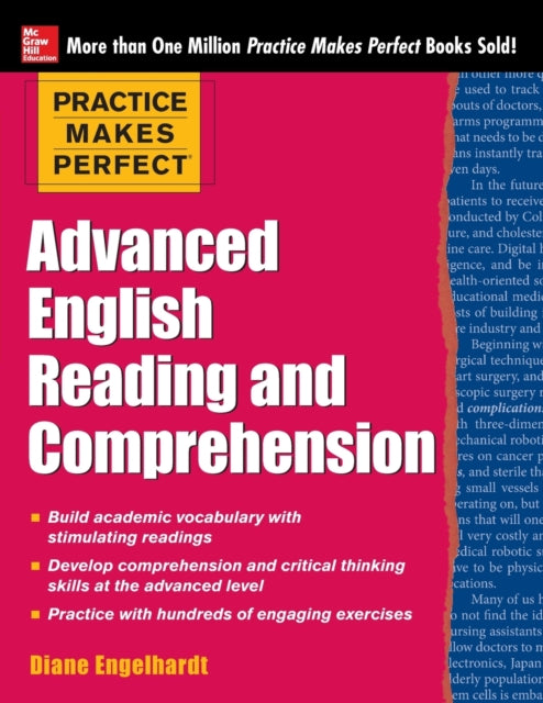 Binding: Paperback
Description: Features the exercises and critical vocabulary that you need to advance your English skills. This book includes lengthy complex passages to help you develop essential English reading and critical thinking skills.