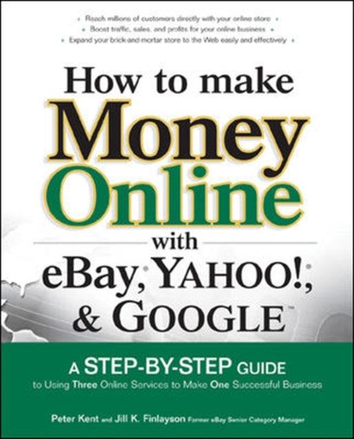 Binding: Paperback
Description: Presents a proven plan for maximizing your online profits by leveraging the top three services: e Bay Yahoo! and Google. This book explains how to use cross - merchandising and integration strategies to promote sales and manage inventory across multiple sales channels.