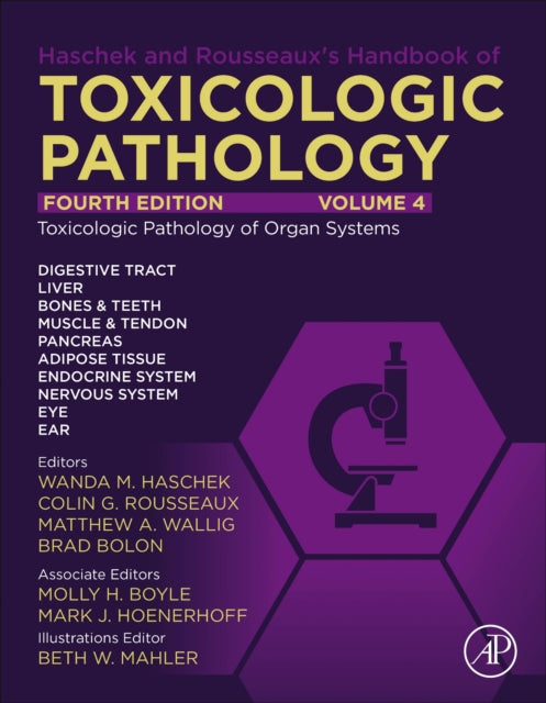 Binding: Hardcover
Description: Haschek and Rousseaux's Handbook of Toxicologic Pathology Volume Four: Toxicologic Pathology of Organ Systems is a key reference on the integration of structure and functional changes in tissues associated with the response to pharmaceuticals chemicals and biologics.