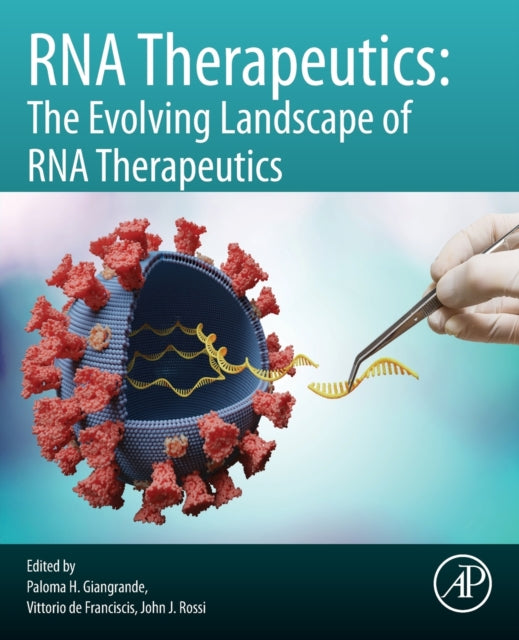 Binding: Paperback
Description: RN a Therapeutics: The Evolving Landscape of RN a Therapeutics provides a comprehensive overview of RN a therapeutic modalities from bench - to - bedside with an emphasis on the increasingly impactful areas of gene therapy oligonucleotide therapeutics gene editing and delivery.