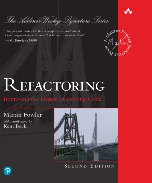 Binding: Hardcover
Description: Martin Fowler's guide to reworking bad code into well - structured code Refactoring improves the design of existing code and enhances software maintainability as well as making existing code easier to understand.