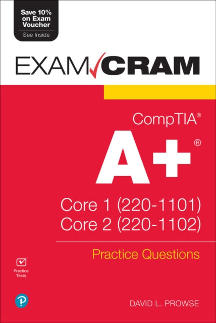 Binding: Multiple Components
Description: Comp TI a A+ Practice Questions Exam Cram Core 1 (220 - 1101) and Core 2 (220 - 1102) complements any Comp TI a A+ study plan with 480 practice test questions in the book plus two bonus exams on the companion website all supported by complete explanations of every answer.