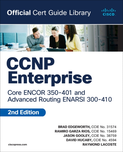Binding: Multiple Components
Description: Cisco Press has the only Study Guides approved by Cisco for the new CCNP Enterprise Certification.