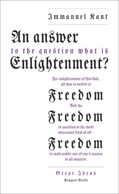 Binding: Paperback
Description: Immanuel Kant was one of the most influential philosophers in the whole of Europe who changed Western thought with his examinations of reason and the nature of reality.