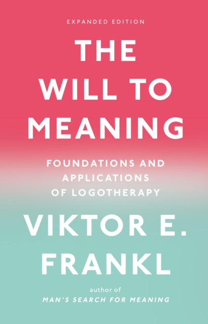 Binding: Paperback
Description: From the author of Man's Search for Meaning one of the most influential works of psychiatric literature since Freud. Holocaust survivor Viktor E. Frankl is known as the founder of logotherapy a mode of psychotherapy based on man's motivation to search for meaning in his life.