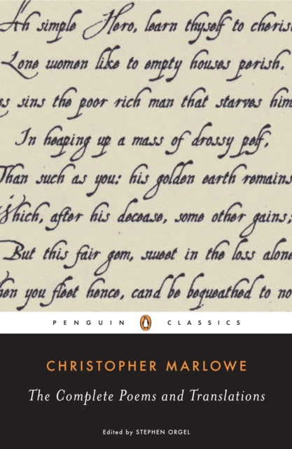 Binding: Paperback
Description: This unique anthology offers a more comprehensive look at the poems of Christopher Marlowe England's first great poet and playwright.