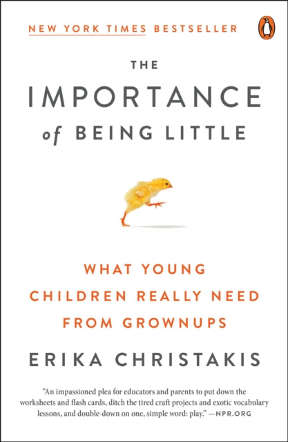 Binding: Paperback
Description: In this bold challenge to the conventional wisdom about early childhood Yale Early Childhood expert Erika Christakis offers a pragmatic program to encourage parents to rethink how and where young children learn best.