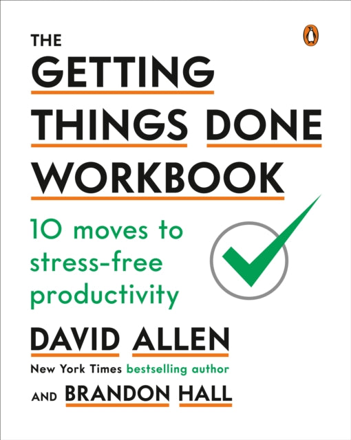 Binding: Paperback
Title: The Getting Things Done Workbook 10 Moves To Stress - Free Productivity
Author(s): Hall Brandon
Publisher: Penguin Putnam Inc
Barcode: 9780143133438
Pages: 224 Pages
Publication Date: 9/3/2019
Category: Business & Management