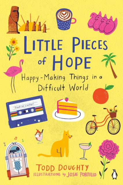 Binding: Paperback
Description: Little Pieces of Hope pulls together the best of Todd Doughty's celebratory lists along with never - before - seen entries essays musings prompts quotes and playlists that offer solace connection and a daily touchstone of joy in a difficult world.