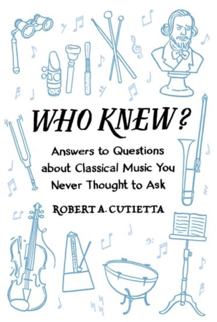 Binding: Paperback
Description: This book answers questions from real classical music lovers about things they have always wondered but didn't know whom to ask. The information in this book is not readily found in music history or appreciation books nor can it be found on line.
