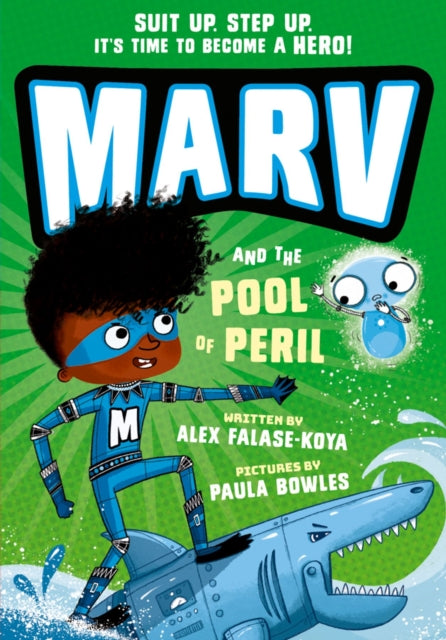 Binding: Paperback
Description: When ordinary boy Marvin wears his super - suit he becomes MARV. A superhero with infinite powers Marvin and his friend Joe are at the brand - new super - spectacular waterpark - WAVE World! But despite the excitement Marv's reluctant to get in the water.