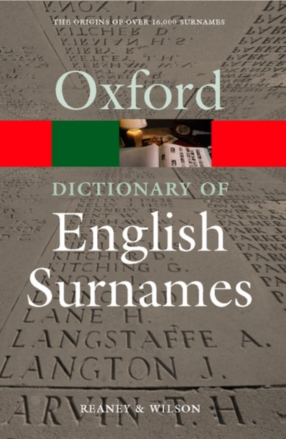 Oxford University Press - A Dictionary Of English Surnames - Paperback