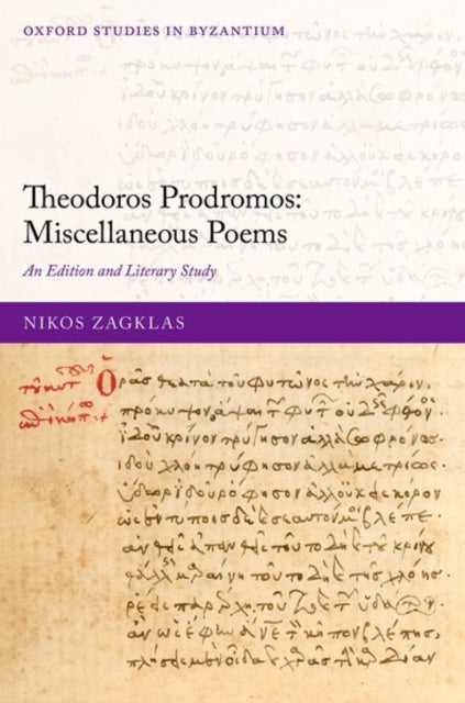 Binding: Hardcover
Description: In twelfth - century Byzantium poetry played a key part in various contexts of textual production and consumption. One of the leading poets of this period was Theodoros Prodromos whose surviving corpus comprises approximately 17,000 verses.