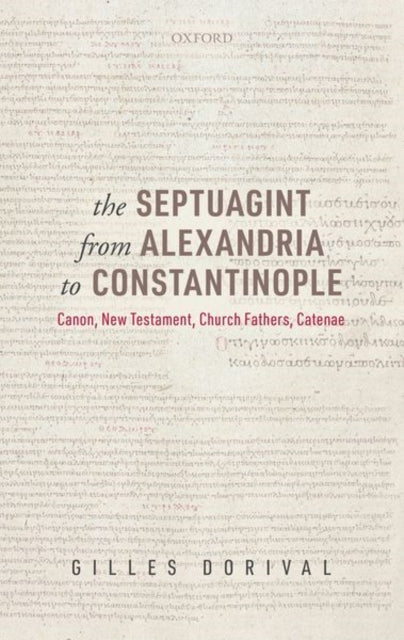 Binding: Hardcover
Description: The Hebrew Torah was translated into Greek in Alexandria by Jewish scholars in the third century BCE and other 'biblical books followed to form the so - called Septuagint.