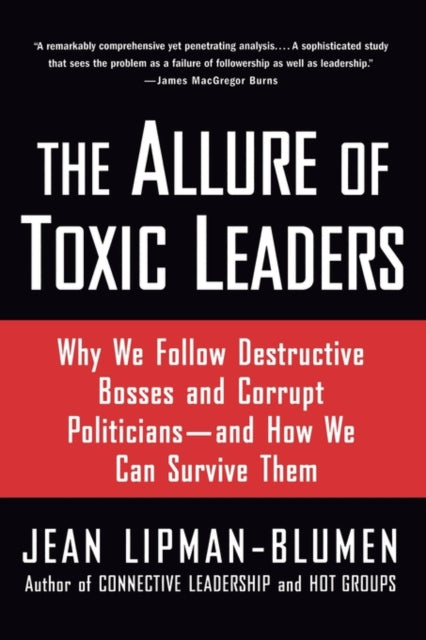 Binding: Paperback
Description: Toxic leaders both political like Slobodan Milosevic and corporate like Enron's Ken Lay have always been with us and many books have been written to explain what makes them tick.