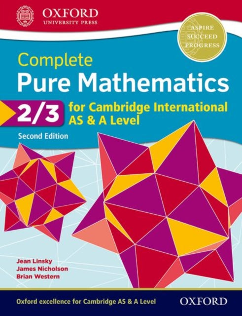 Binding: Multiple Components
Description: Support achievement in the latest syllabus (9709) for examination from 2020, with a stretching practice - driven approach that builds the advanced skills required for Cambridge exam success and progression to further study.