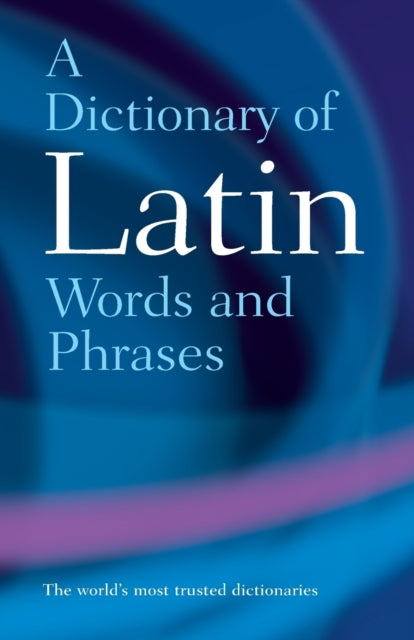 Binding: Paperback
Description: A Dictionary of Latin Words and Phrases is a handy reference for all kinds of writing as well as an absorbing collection of phrases mottoes proverbs and sayings. This new dictionary offers a fresh look at a language which has retained its influence and colour.