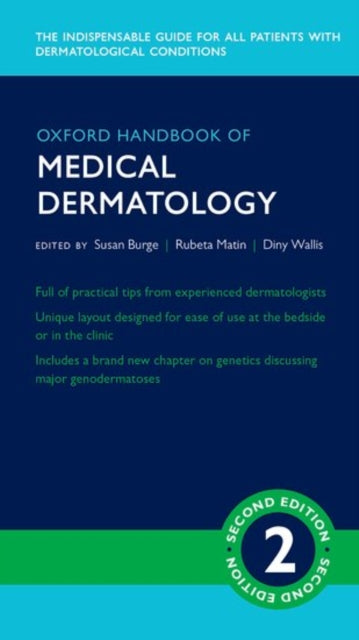 Description: This second edition of the Oxford Handbook of Medical Dermatology provides practical and accessible advice on how to reach a diagnosis or create a management plan when faced with patients with a range of skin conditions.