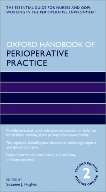 Binding: Paperback
Description: Filled with clinical information and practical advice this second edition of the Oxford Handbook of Perioperative Practice has been substantially updated to reflect changes in the field.