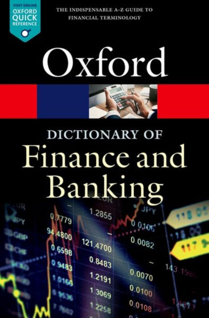 Binding: Paperback
Description: With over 5,500 - - including 150 new - - accessible entries this sixth edition of the bestselling Dictionary of Finance and Banking has been fully revised and updated to take into account the ever - developing financial landscape of the last five years.