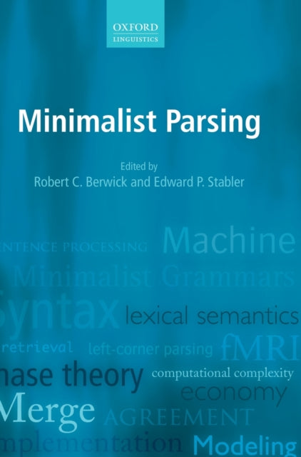 Binding: Hardcover
Description: This book is the first dedicated to linguistic parsing - the processing of natural language according to the rules of a formal grammar - in the Minimalist Program.