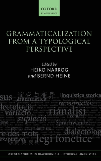 Binding: Hardcover
Description: This volume explores the way in which grammaticalization processes - whereby lexical words eventually become markers of grammatical categories - converge and differ across various types of language.