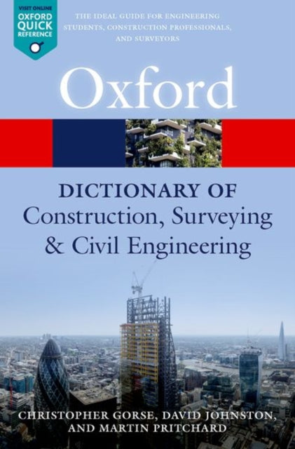 Binding: Paperback
Description: This new edition of A Dictionary of Construction Surveying and Civil Engineering is the most up - to - date dictionary of its kind.