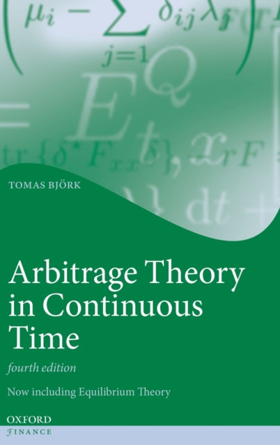 Binding: Hardcover
Description: The fourth edition of this widely used textbook on pricing and hedging of financial derivatives now also includes dynamic equilibrium theory and continues to combine sound mathematical principles with economic applications.
