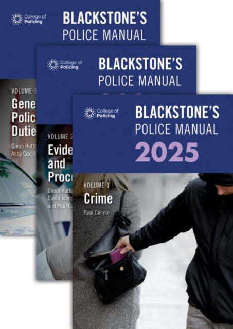 Binding: Multiple Components
Description: Blackstone's Police Manuals 2025, endorsed by the College of Policing are the only official study guides for the NPPF Step Two Legal Examination.
