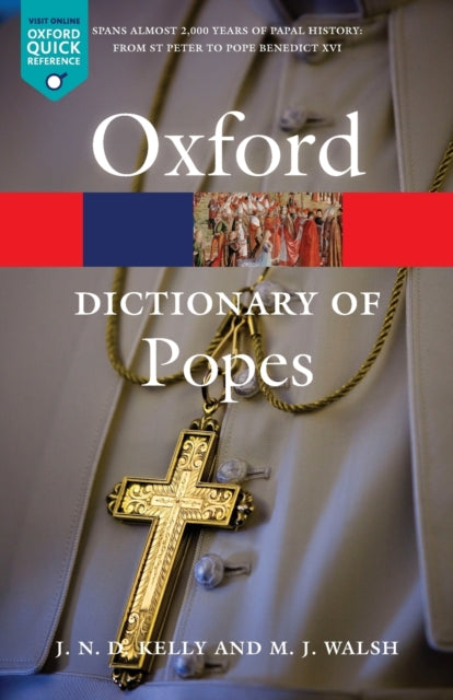 Binding: Paperback
Description: This fascinating dictionary gives concise accounts of every officially recognized pope in history from St Peter to Pope Benedict XVI as well as all of their irregularly elected rivals the so - called antipopes.