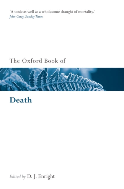 Binding: Paperback
Description: The inescapable reality of death has given rise to much of literature's most profound and moving work. D. J. Enright's wonderfully eclectic selection presents the words of poet and novelist scientist and philosopher mystic and sceptic.
