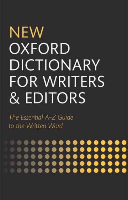 Binding: Hardcover
Description: The New Oxford Dictionary for Writers and Editors is the essential A to Z guide for everyone who works with words.