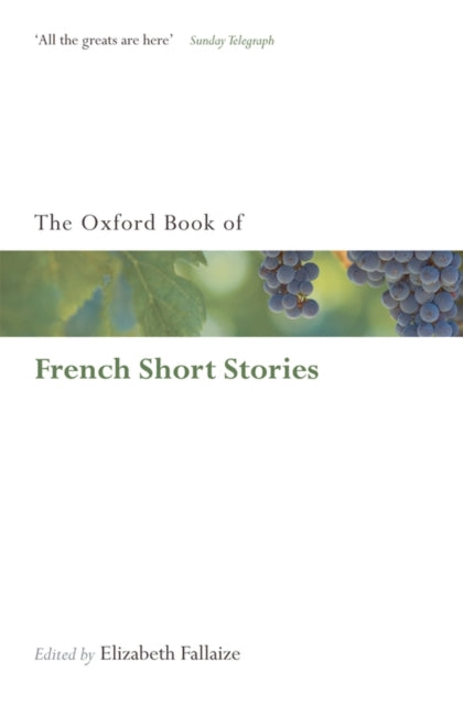 Binding: Paperback
Description: This collection of French short stories in translation expands our idea of French writing by including new stories by women writers and by authors of Francophone origin.