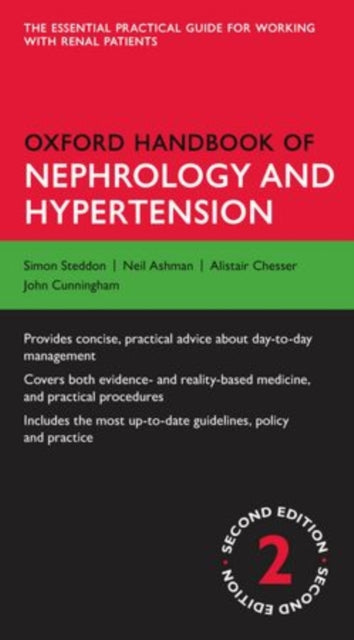 Description: Completely updated and expanded for its second edition the popular Oxford Handbook of Nephrology and Hypertension provides wide - ranging and practical advice for the day - to - day management of all forms of renal disease.
