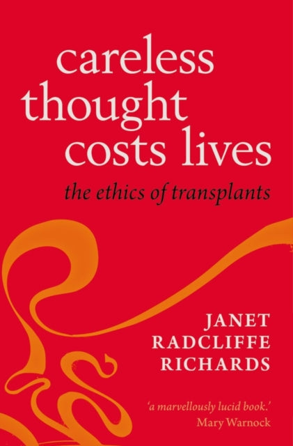 Binding: Paperback
Description: Everyone knows that transplantation can save and transform lives but thousands die every year on waiting lists because there are not enough organs available. If more people could be persuaded to donate more lives could be saved.