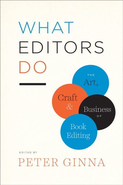 Binding: Paperback
Description: Editing is an invisible art where the very best work goes undetected. Editors strive to create books that are enlightening seamless and pleasurable to read all while giving credit to the author.