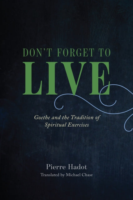 Binding: Hardcover
Description: The esteemed French philosopher Pierre Hadot's final work now available in English. With a foreword by Arnold I. Davidson and Daniele Lorenzini.